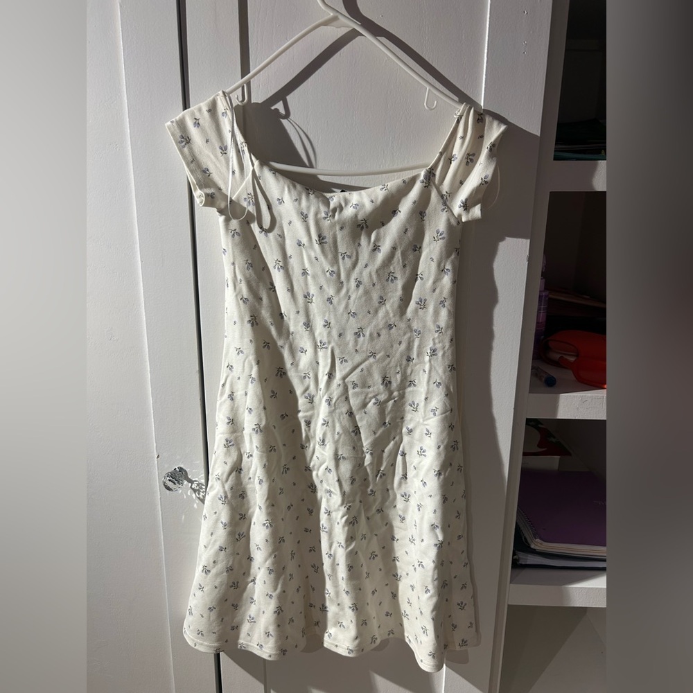 Floral Cream Dress